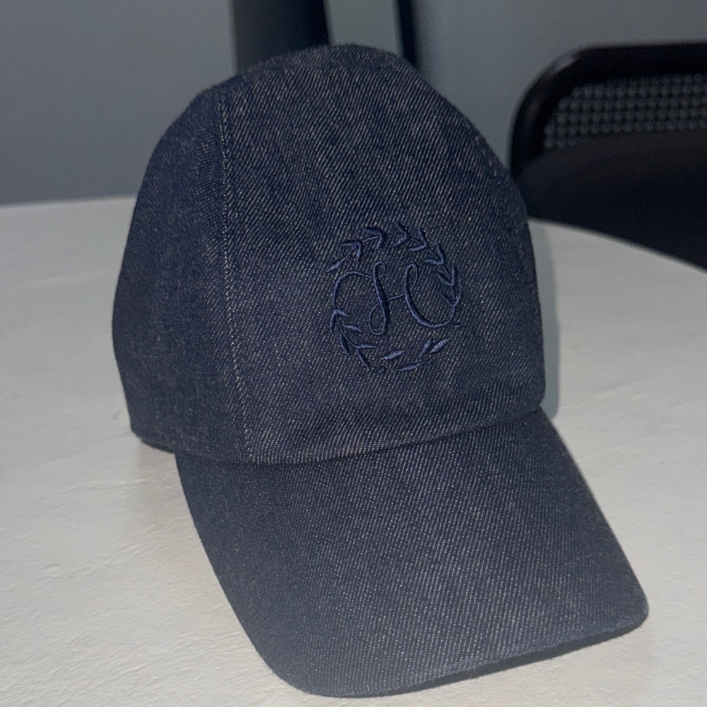 Hermes Blue Denim Cap